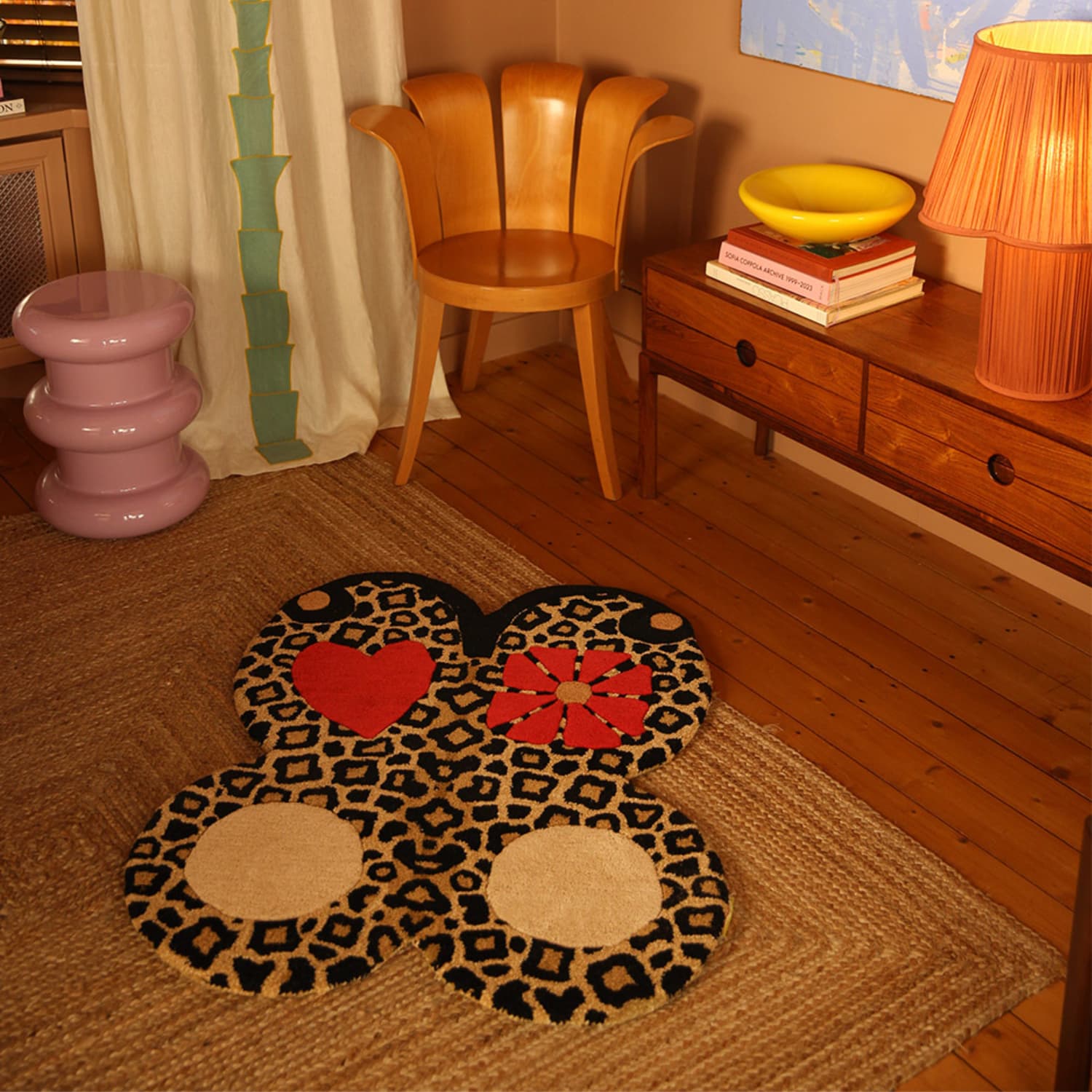 Teppe Loony Leopard Butterfly Large