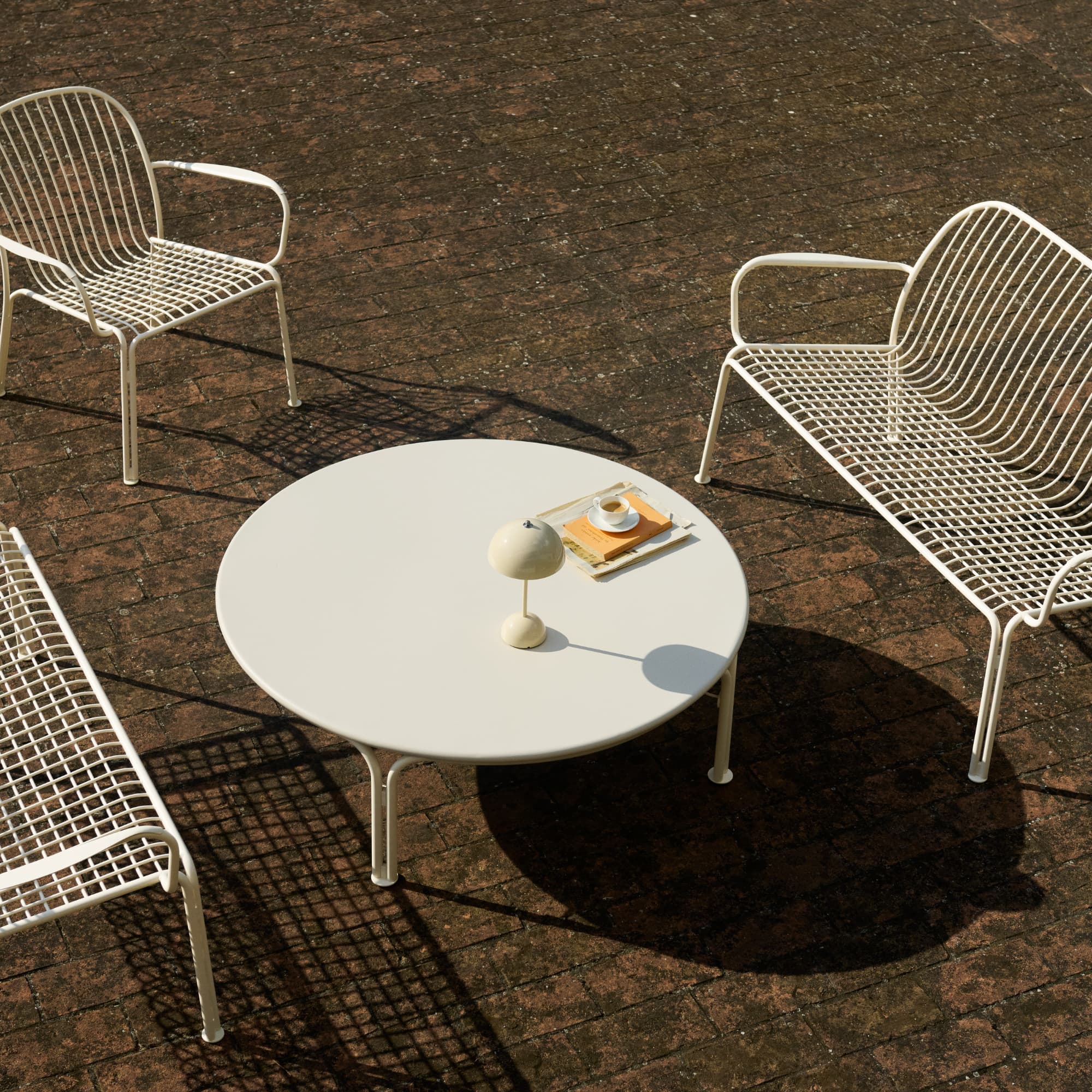 Utendørs Loungebord Thorvald SC109 Ø115cm