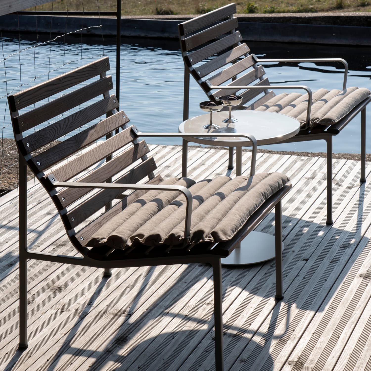 Traverse Loungesol med Armlener