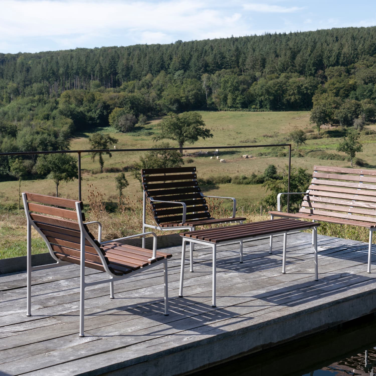 Traverse Loungesol med Armlener