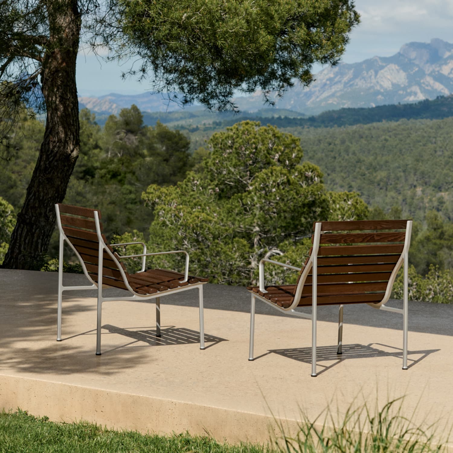 Traverse Loungesol med Armlener