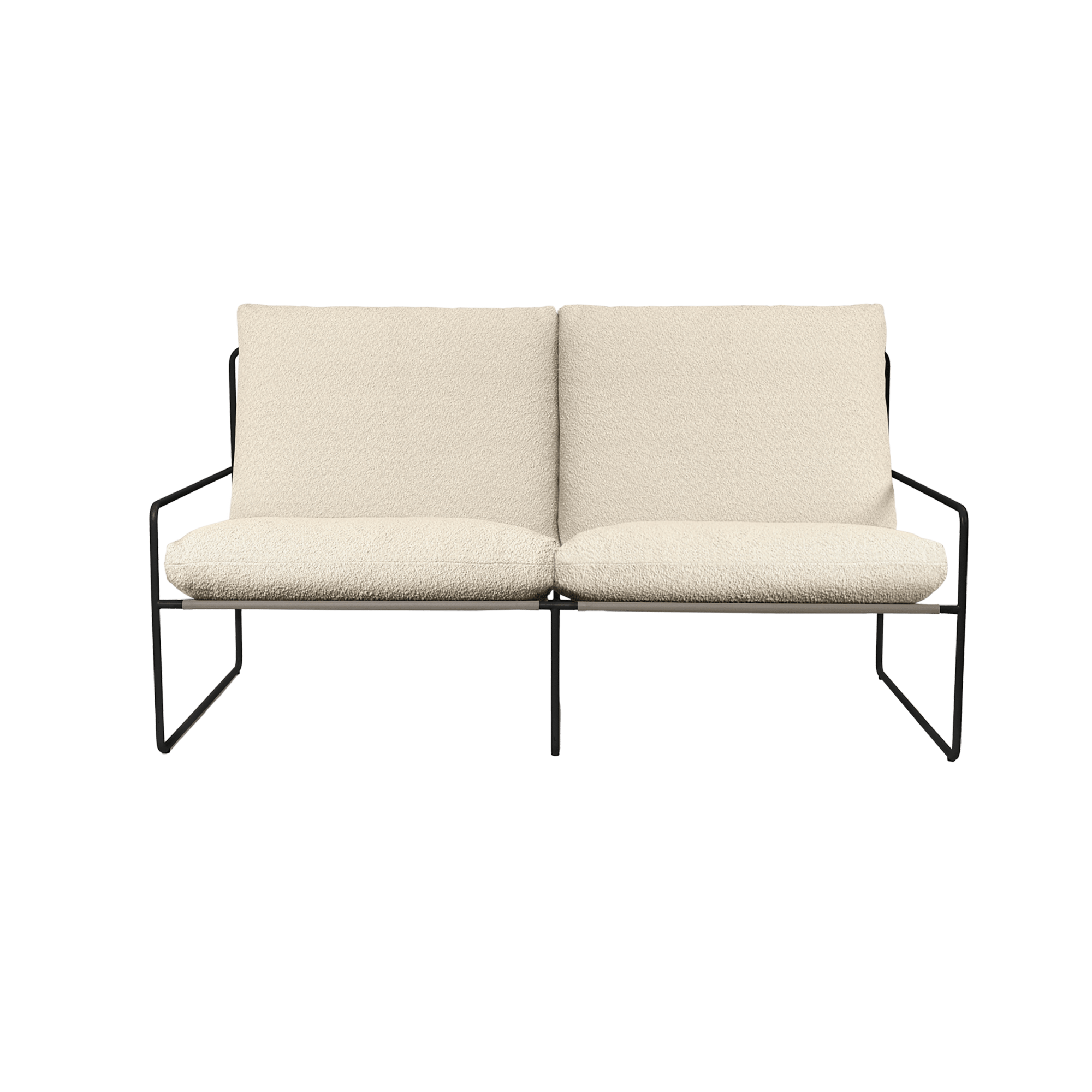 Utendørs 2-seter Desert - Pure Bouclé