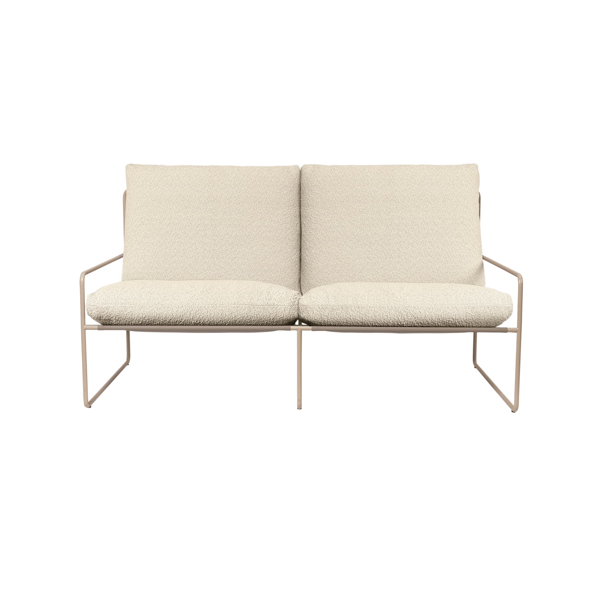 Utendørs 2-seter Desert - Pure Bouclé