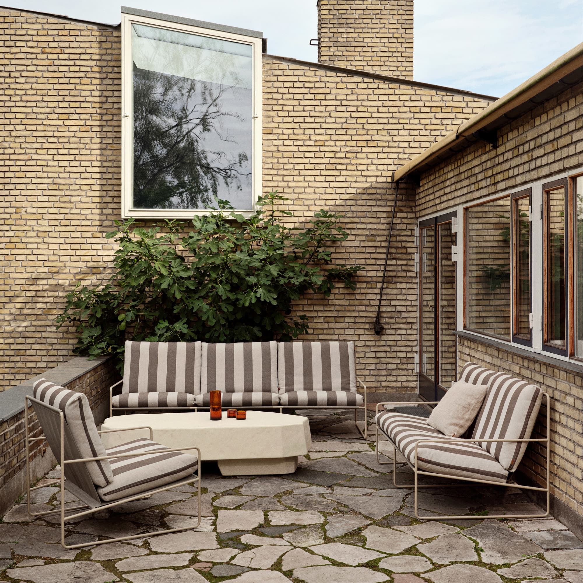 Utendørs 2-seter Desert - Stripe