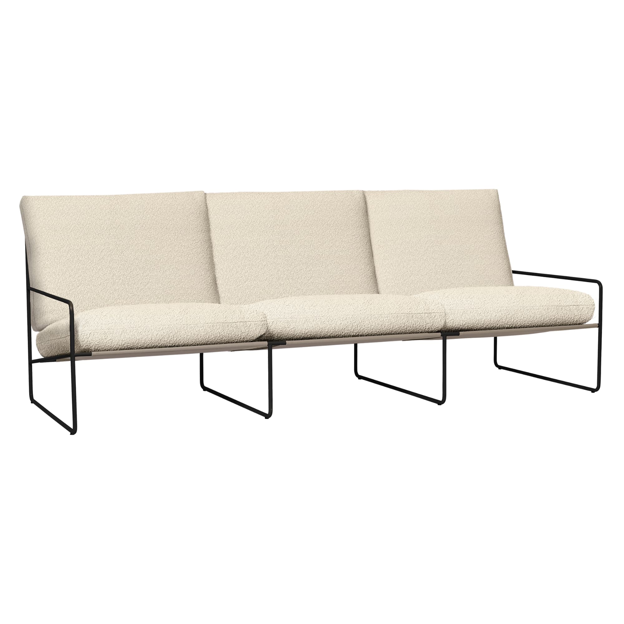 Utendørs 3-seter Desert - Pure Bouclé