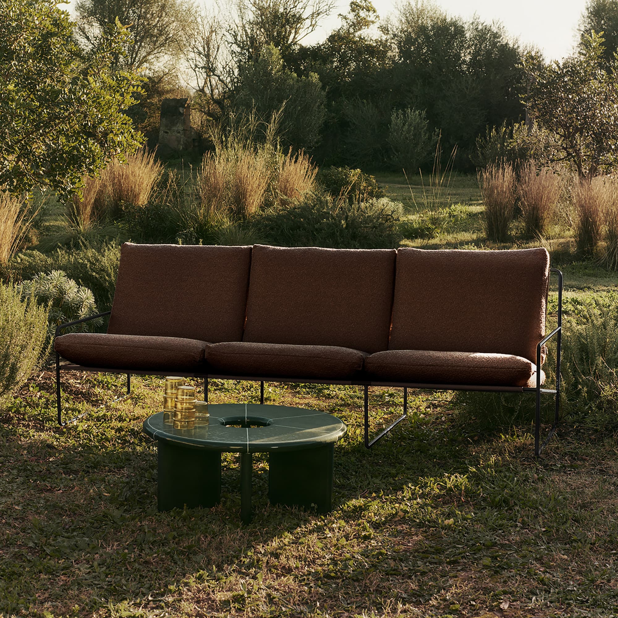 Utendørs 3-seter Desert - Pure Bouclé