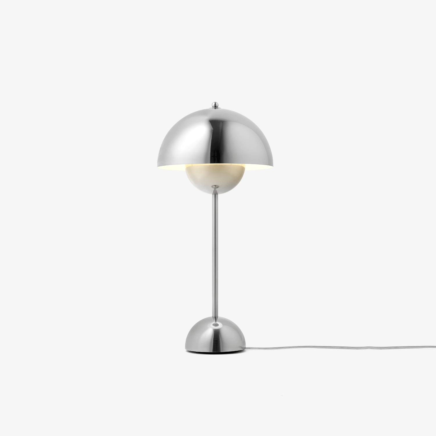 Flowerpot Bordlampe VP3 Chrome