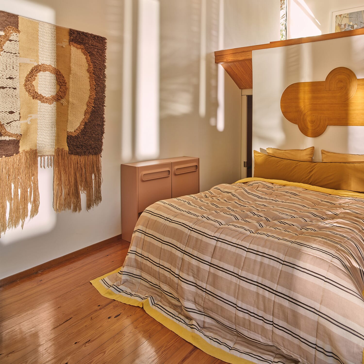 Veggteppe beach shack fra HK living inspirasjon