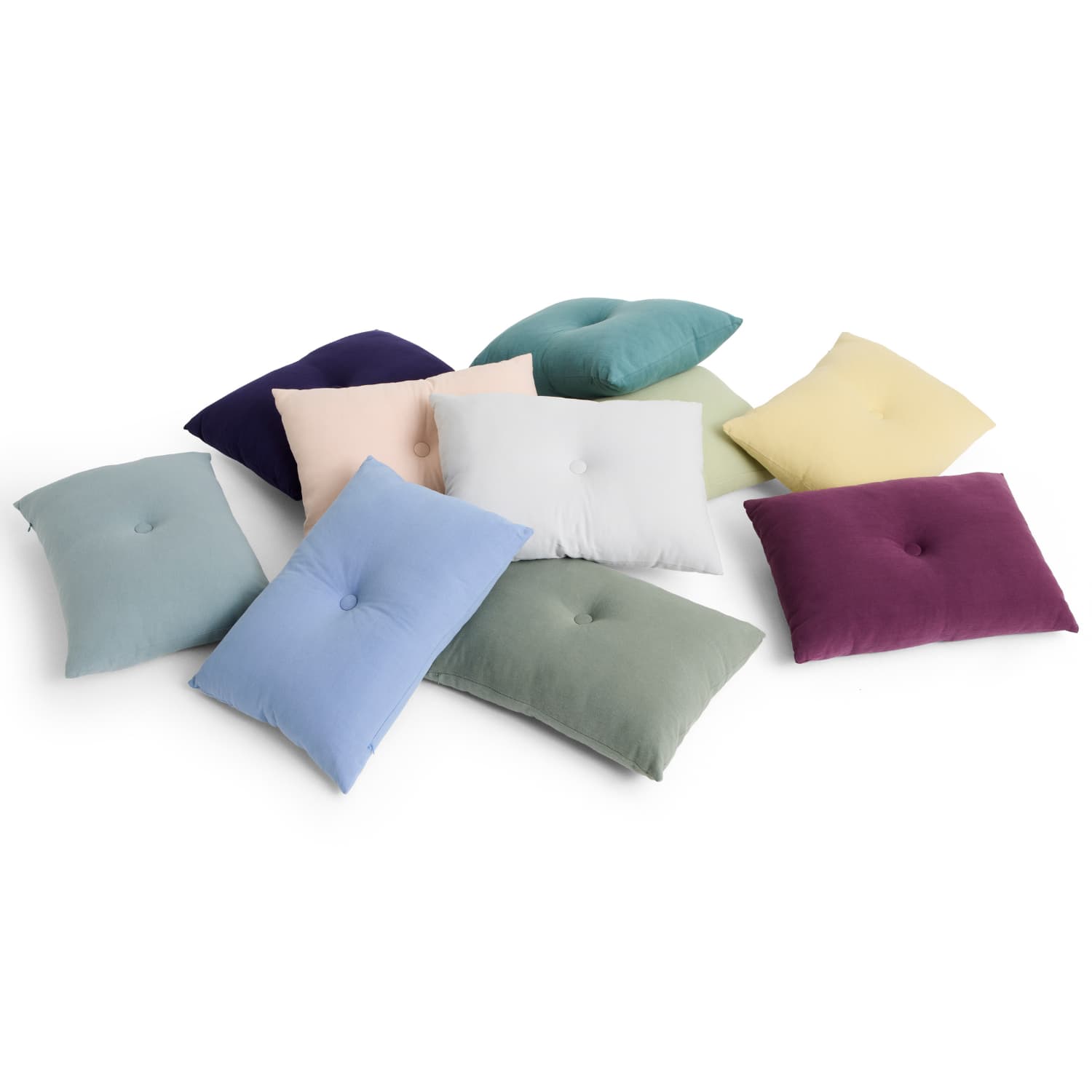 Pute Dot Linen Pine Green