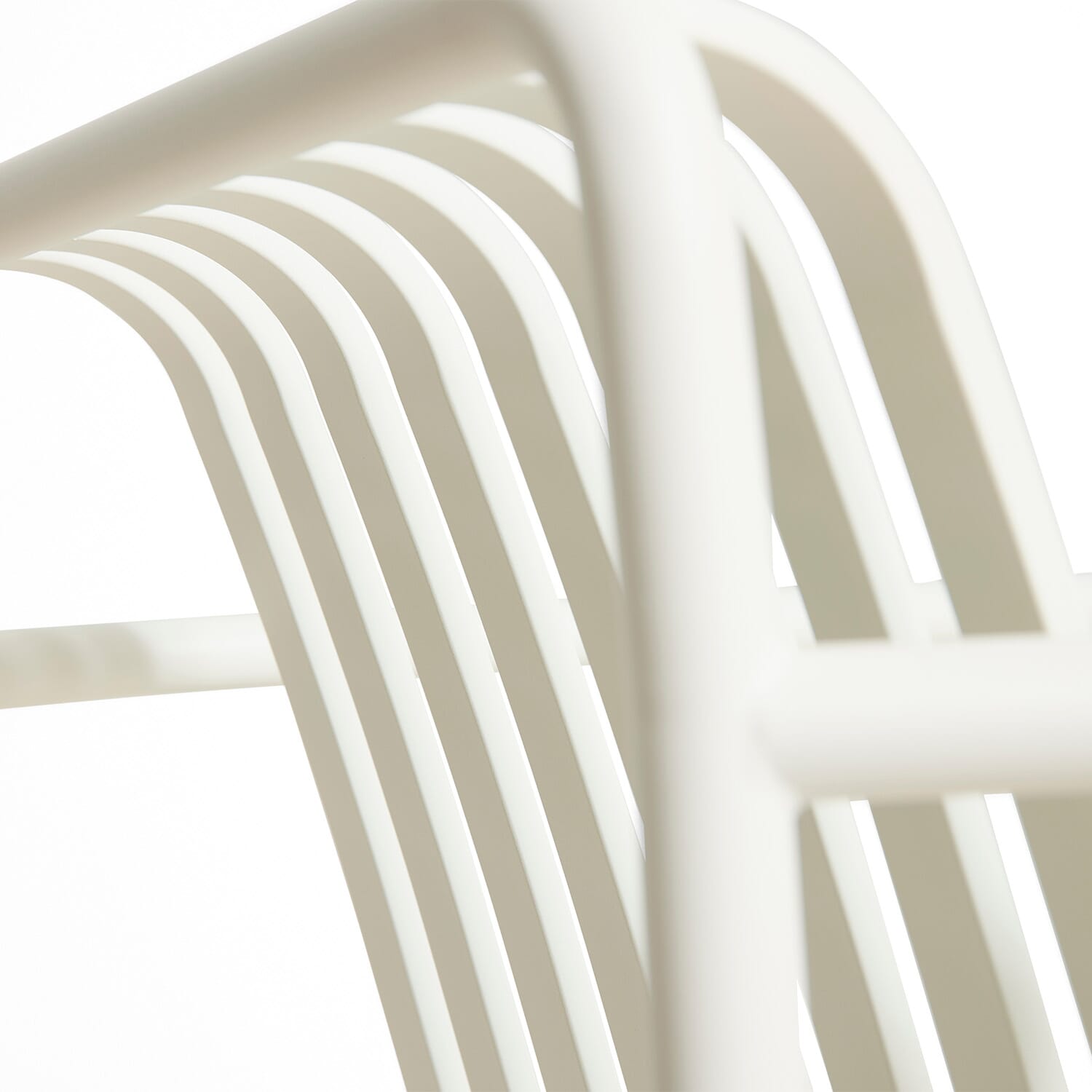 Palissade Dining Bench w. armrest Cream White - Bilde 4