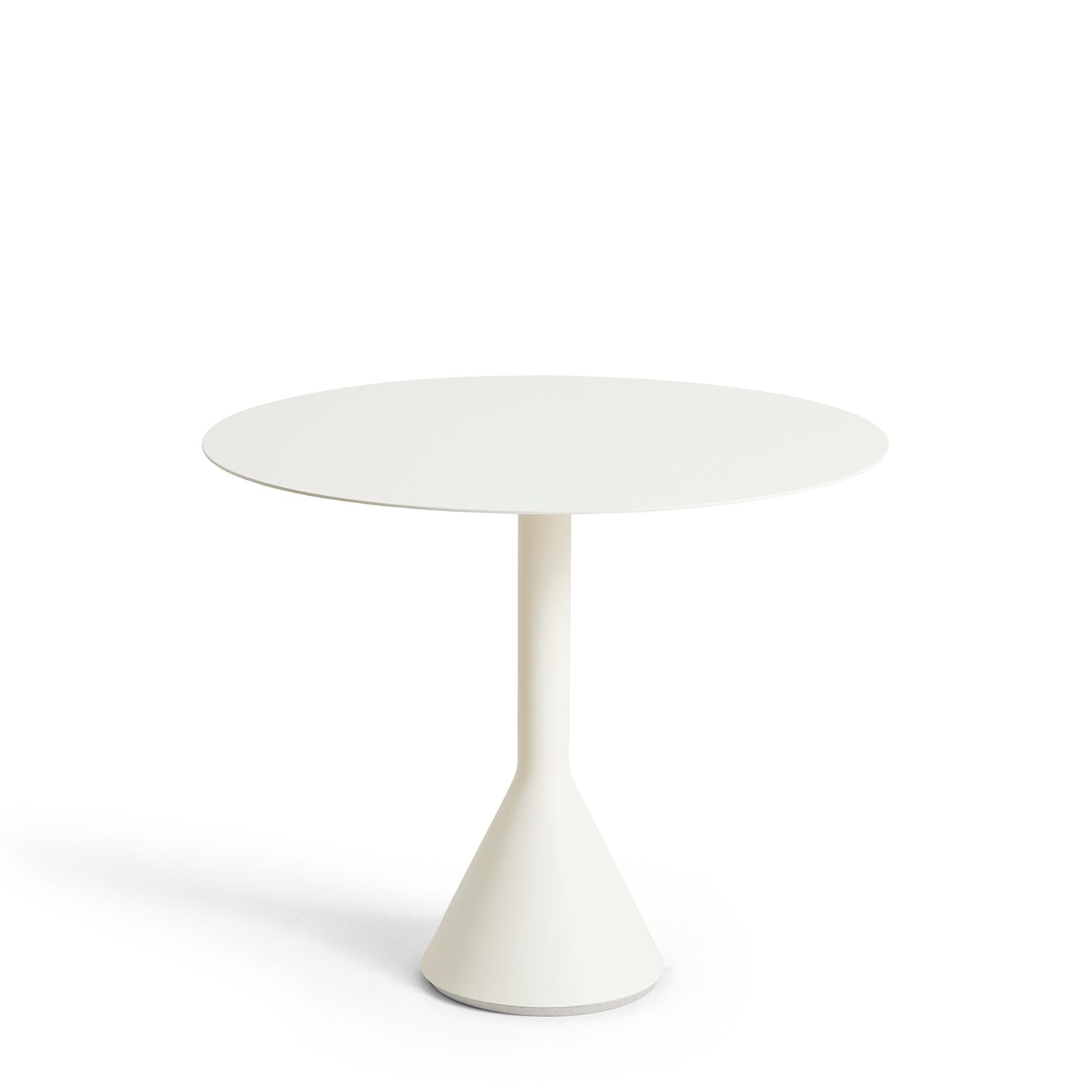 Palissade Cone Table Cream White Ø:90 - Hovedbilde