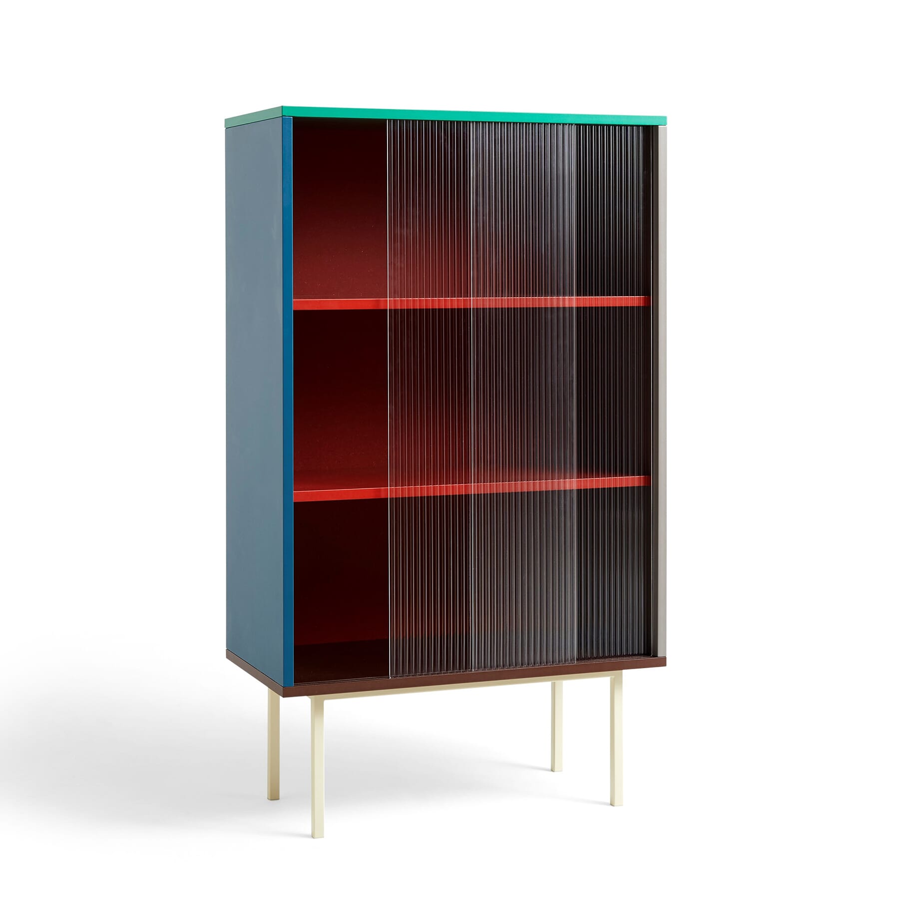Colour Cabinet H?y med Glassd?rer - Hovedbilde