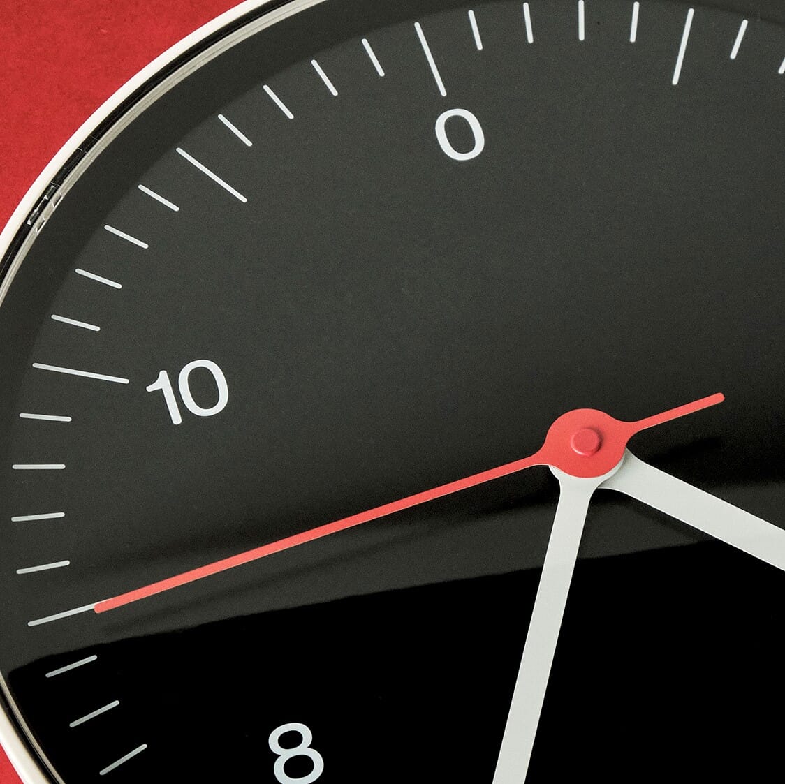 Wall Clock Black - Bilde 2