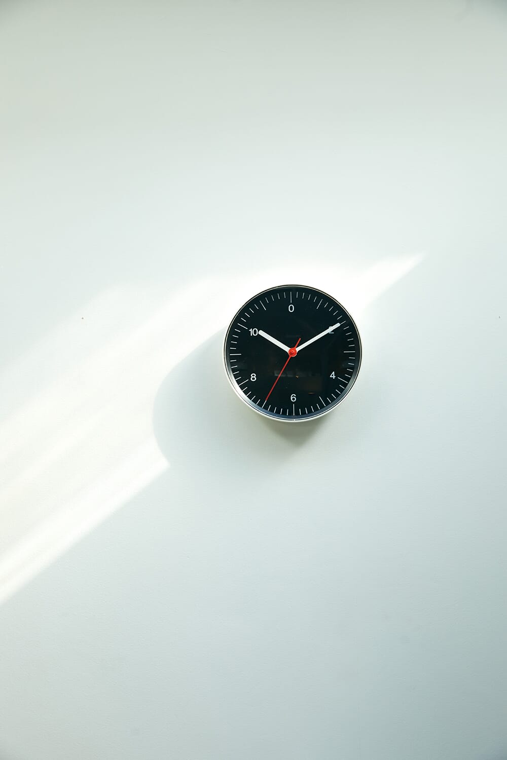 Wall Clock Black - Bilde 3