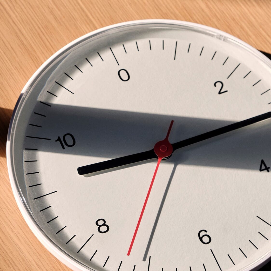 Wall Clock White - Bilde 2