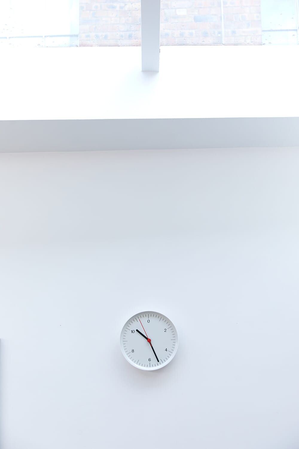 Wall Clock White - Bilde 5