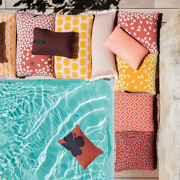 Trefle Utendørspute Honey 68x44 - Bilde 2