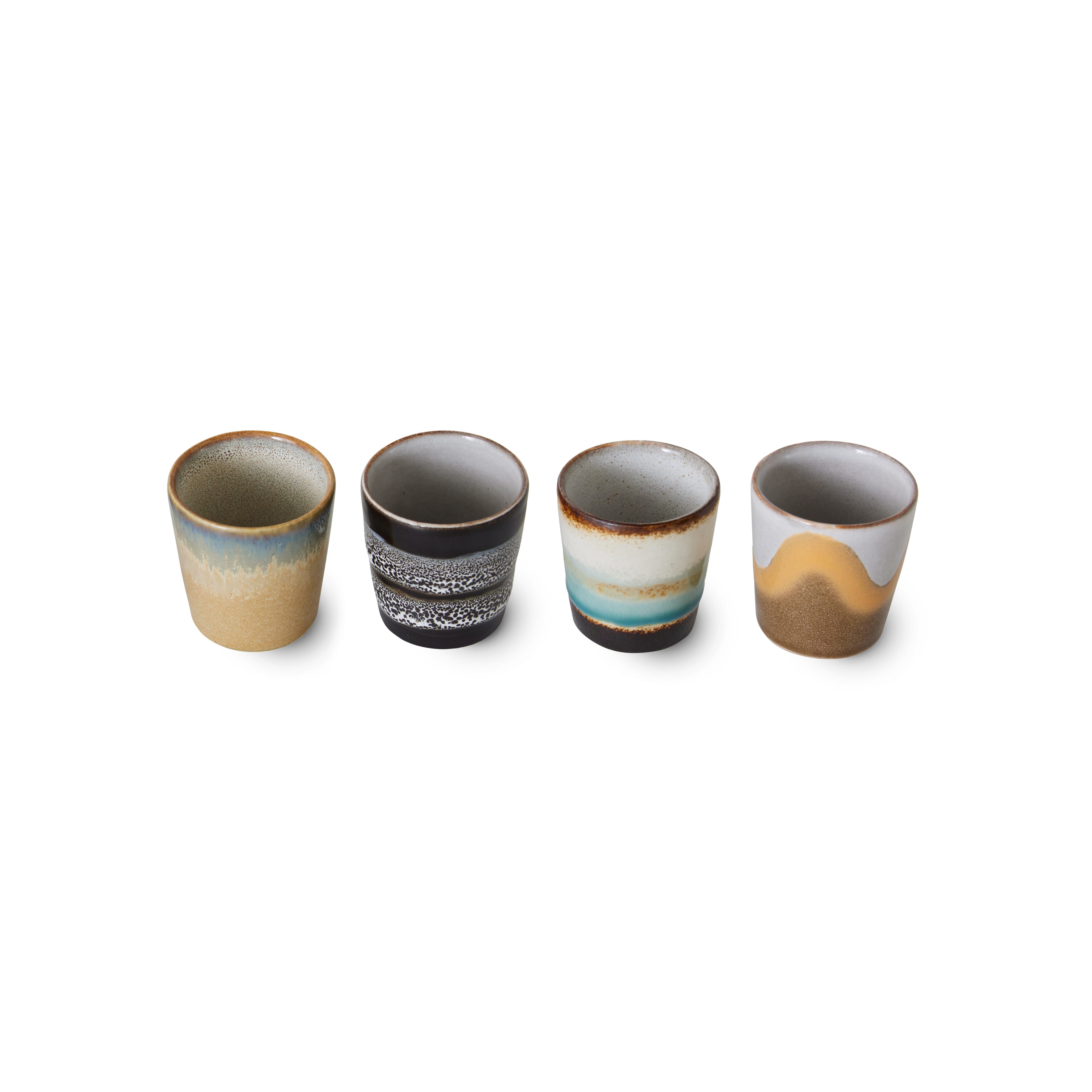 4 stk | Eggeglass Ceramic Granite - Bilde 3