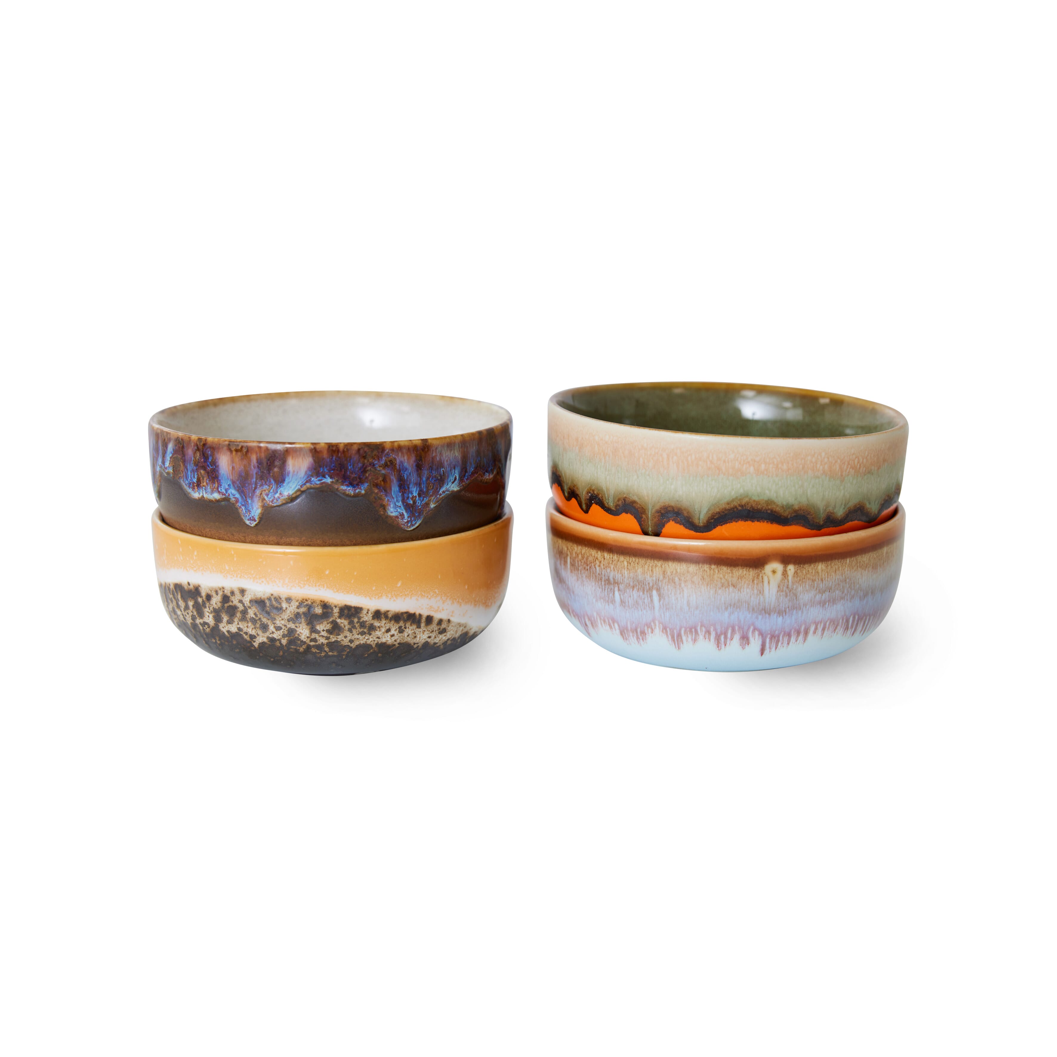 4 stk | Ceramic Skål Crystal - Bilde 3