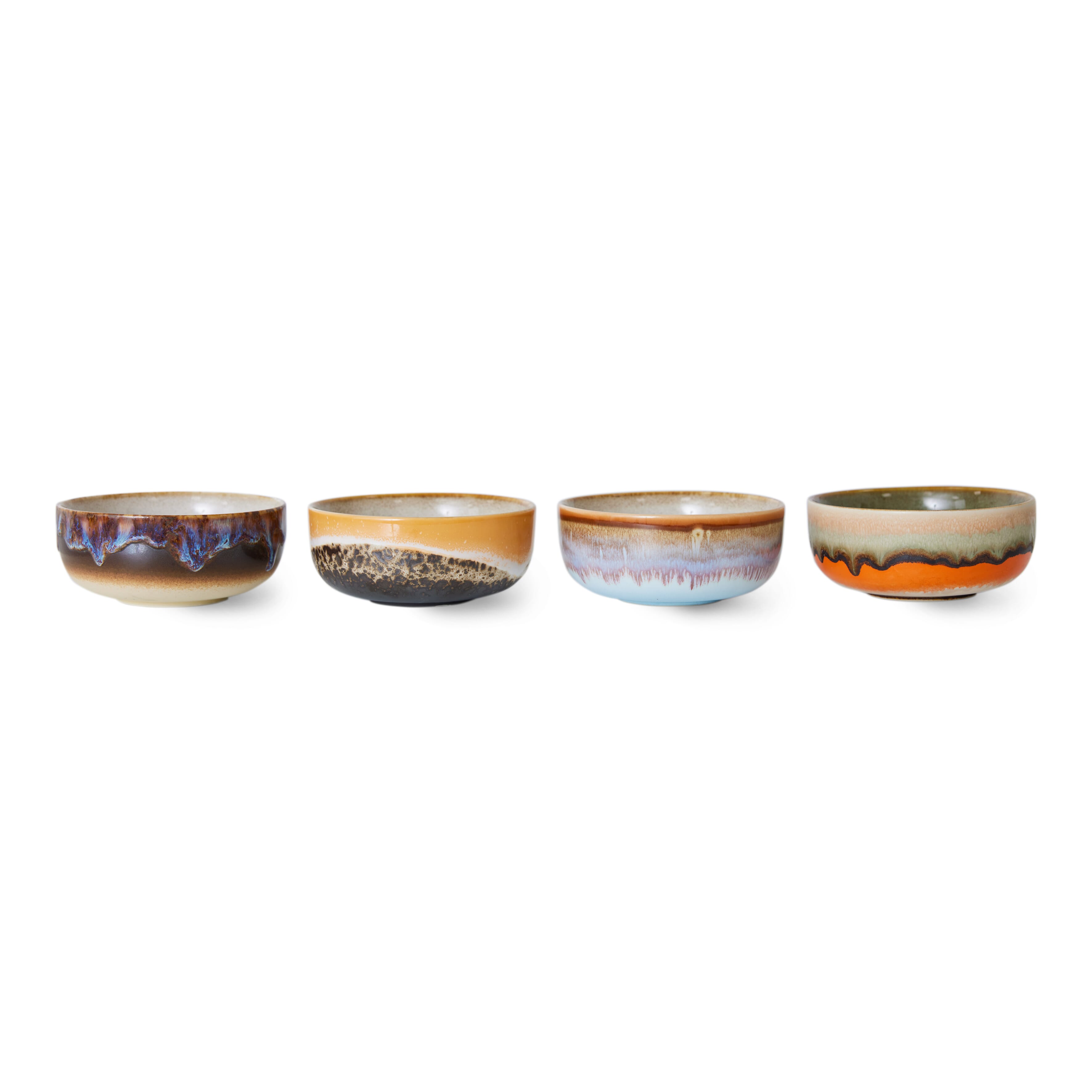 4 stk | Ceramic Skål Crystal - Bilde 4