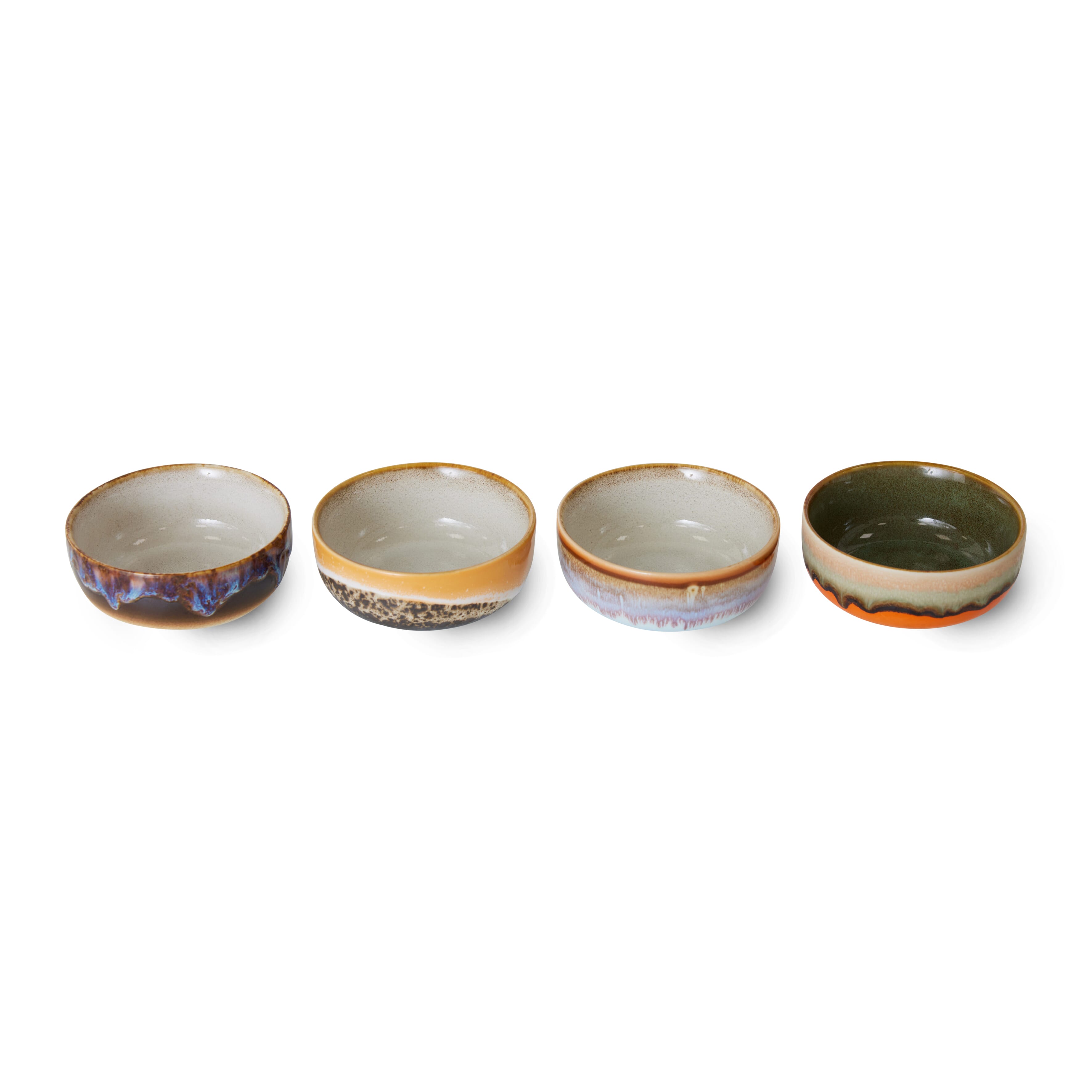 4 stk | Ceramic Skål Crystal - Bilde 5