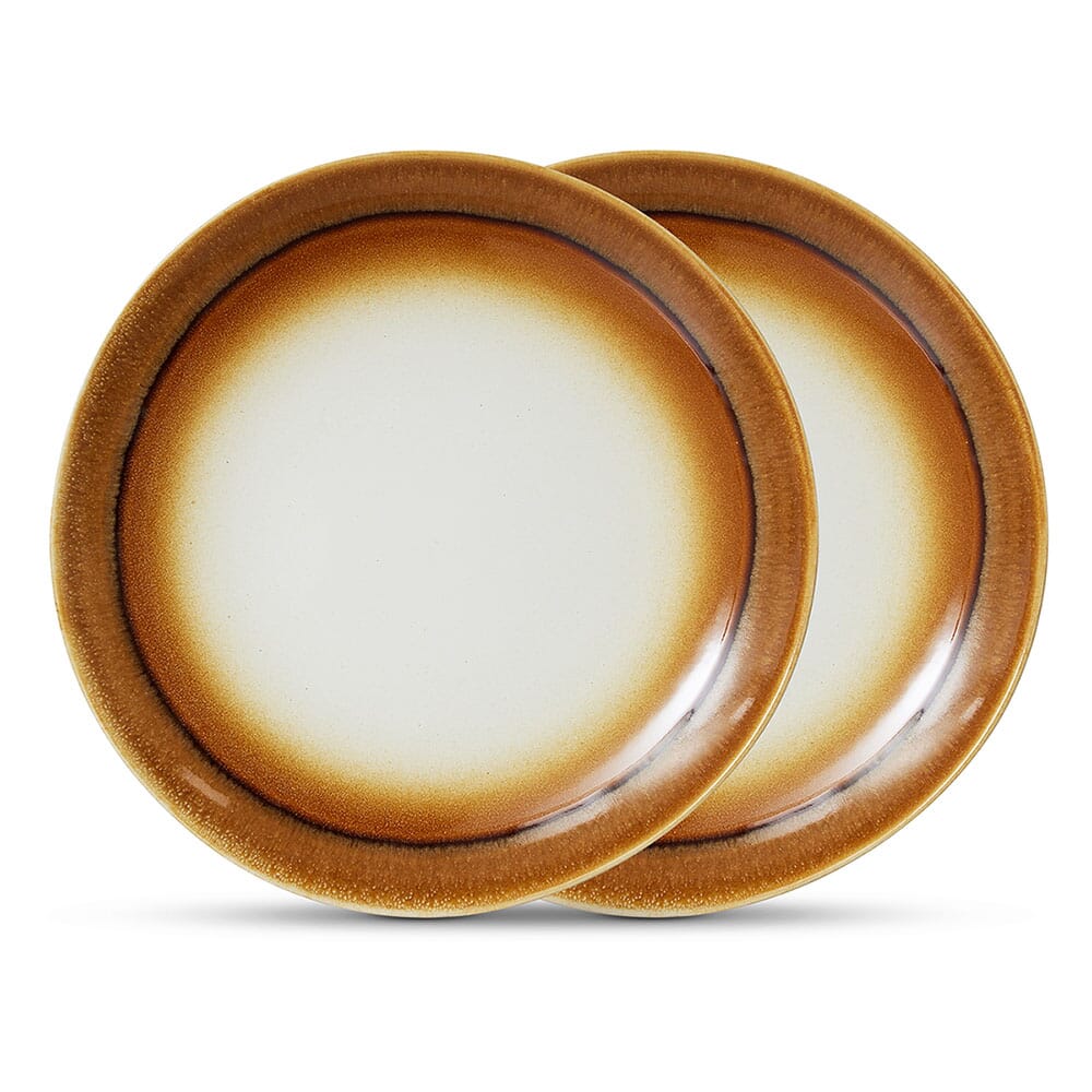 70s ceramics: dinner plates, supernova (set of 2) - Hovedbilde