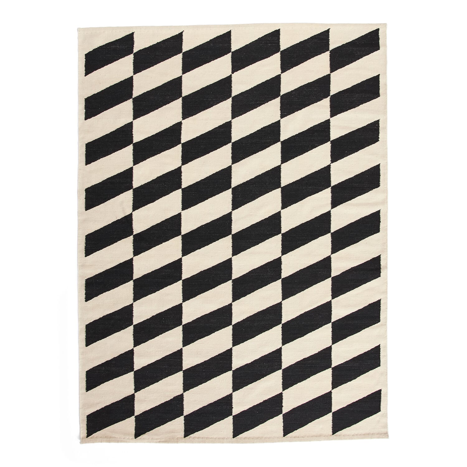 Gulvteppe Shift Kelim Black - Bilde 2