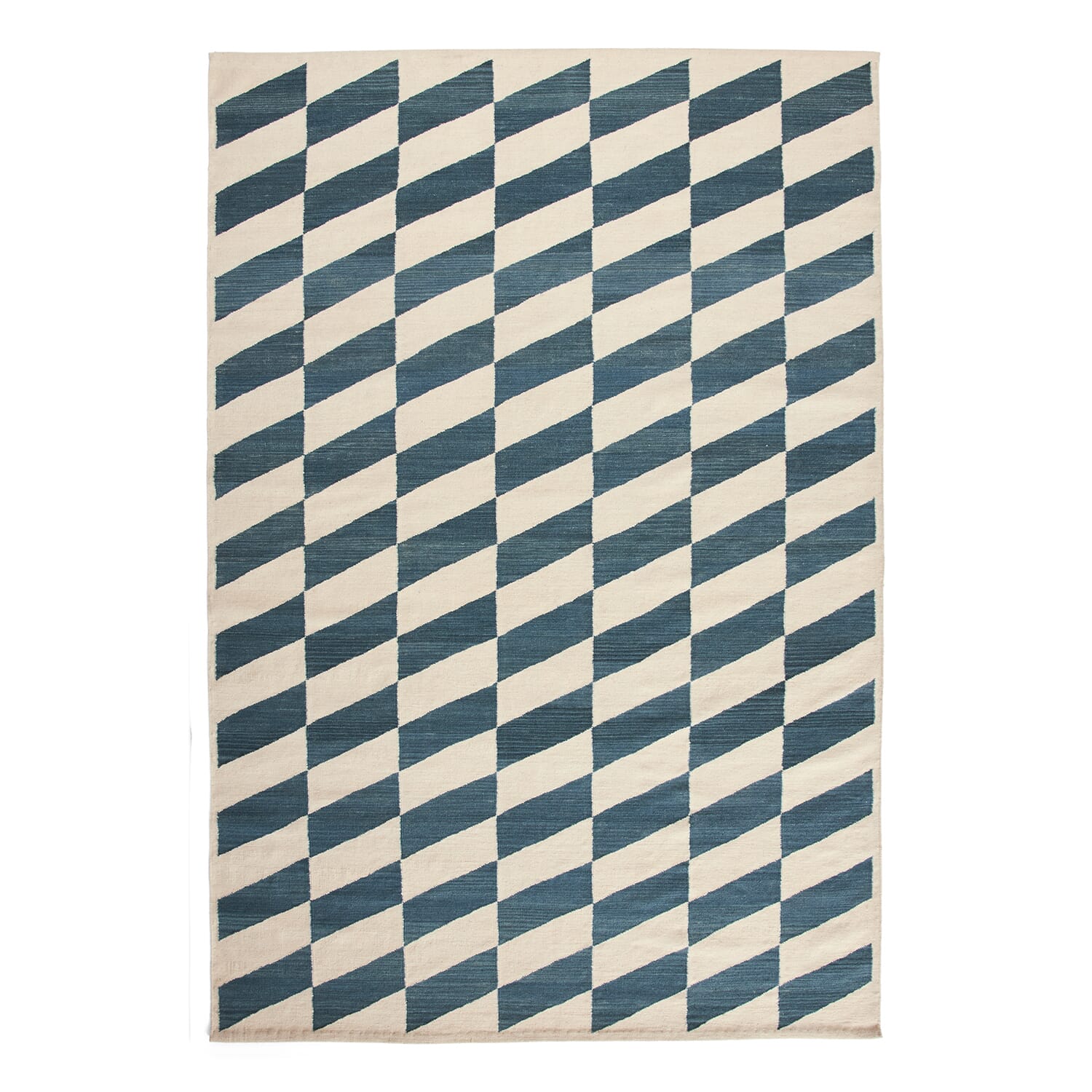 Gulvteppe Shift Kelim Blue - Bilde 8
