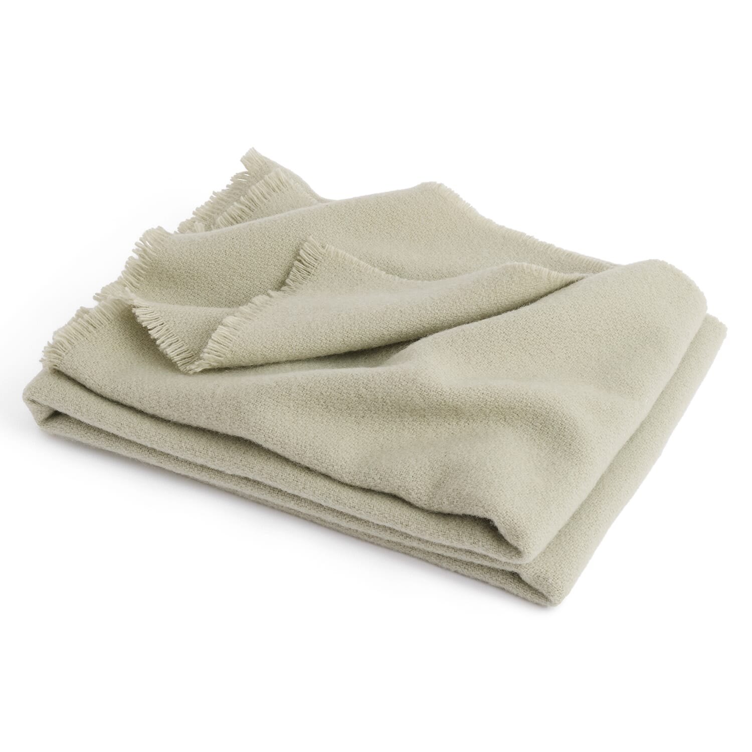 Ullpledd Mono Warm Grey 130x180cm - Hovedbilde