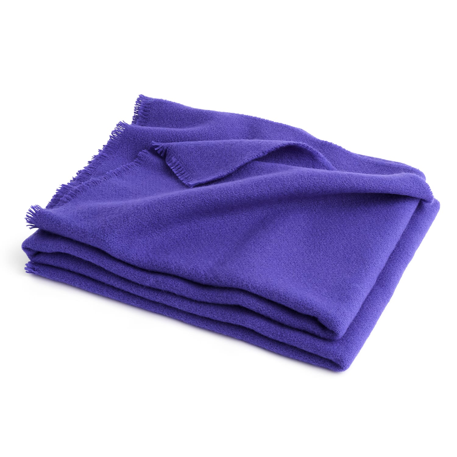 Ullpledd Mono Deep Purple 130x180cm - Hovedbilde