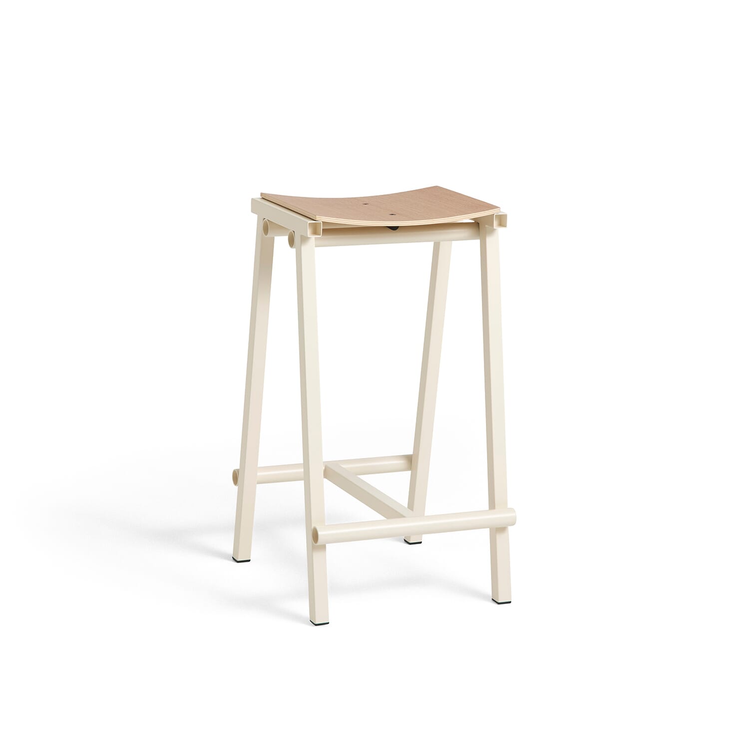 Barstol Taburet 8 Eggshell - Hovedbilde