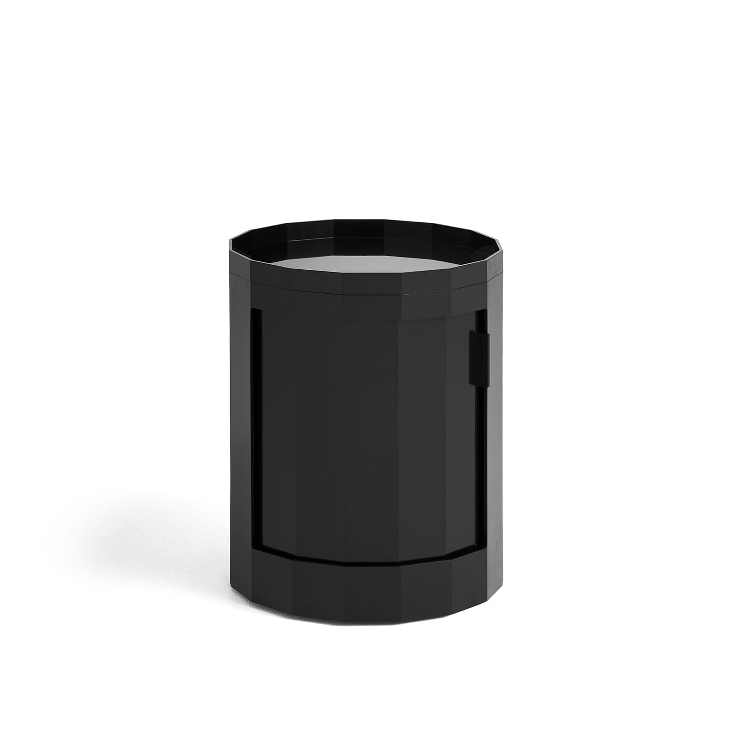 Sidebord Facet Low Anthracite  H:49 - Hovedbilde