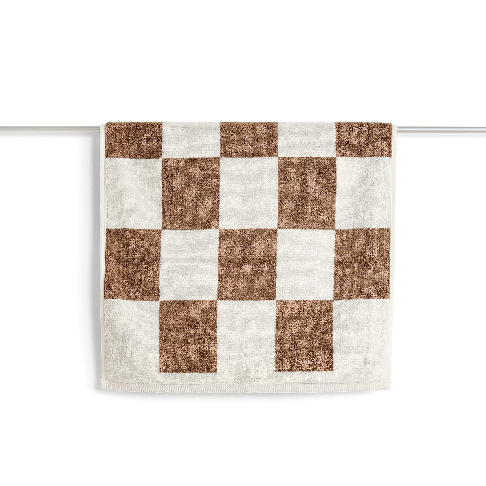 Badematte Check Cappuccino 50x90 - Hovedbilde