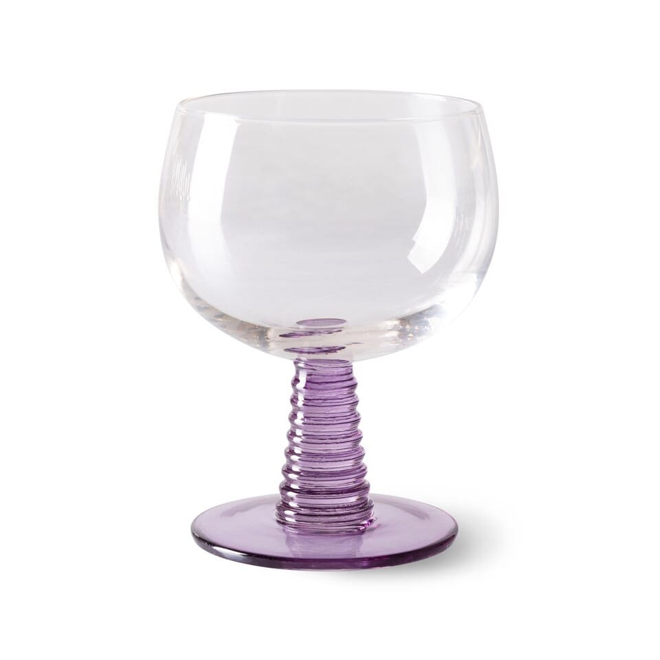 Glass Swirl Lav Purple - Hovedbilde
