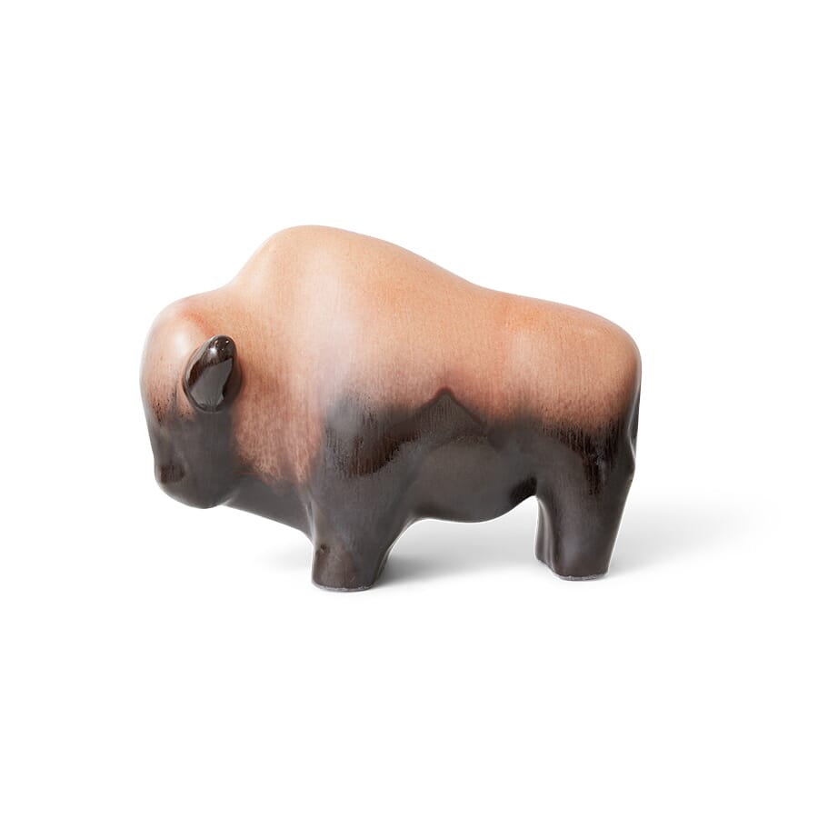 HKLIVING X Otto Keramik: ceramic bull bronze - Hovedbilde