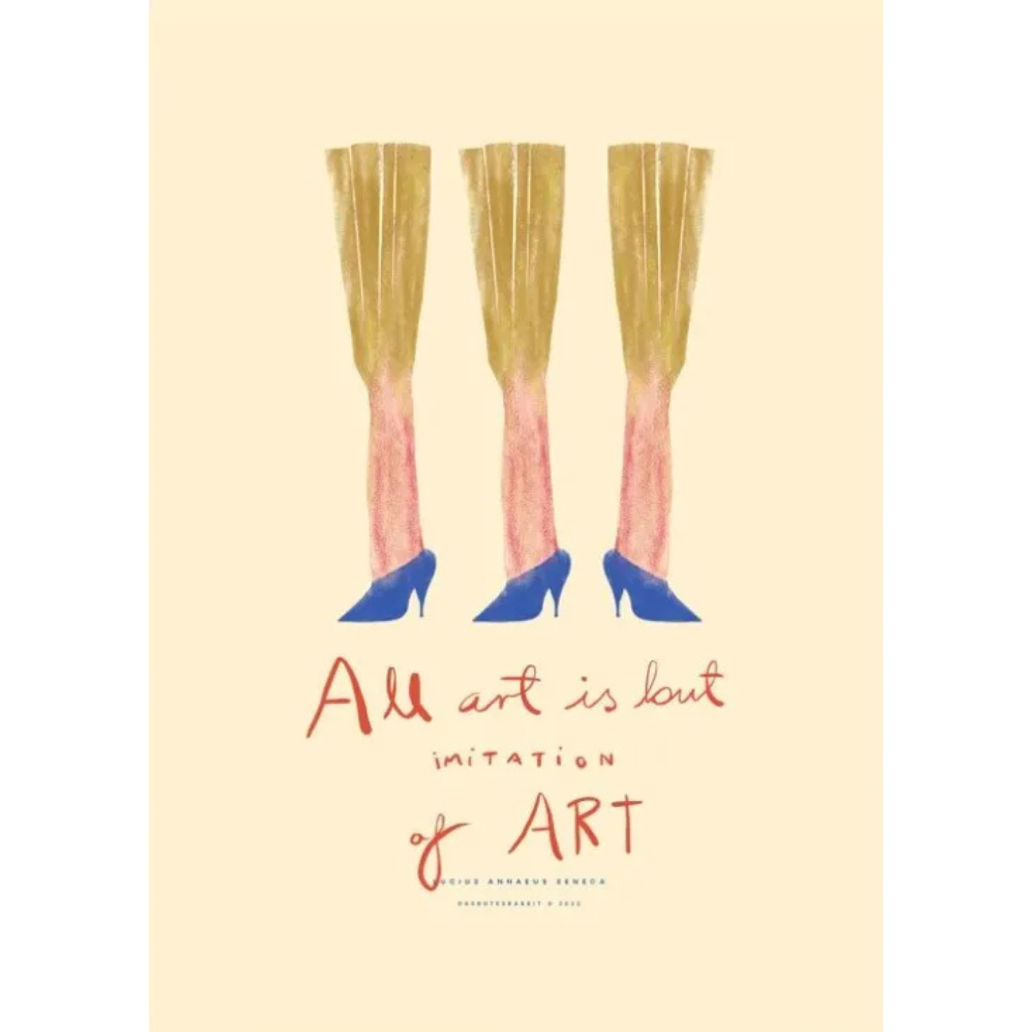 Poster TheLegs 30x40