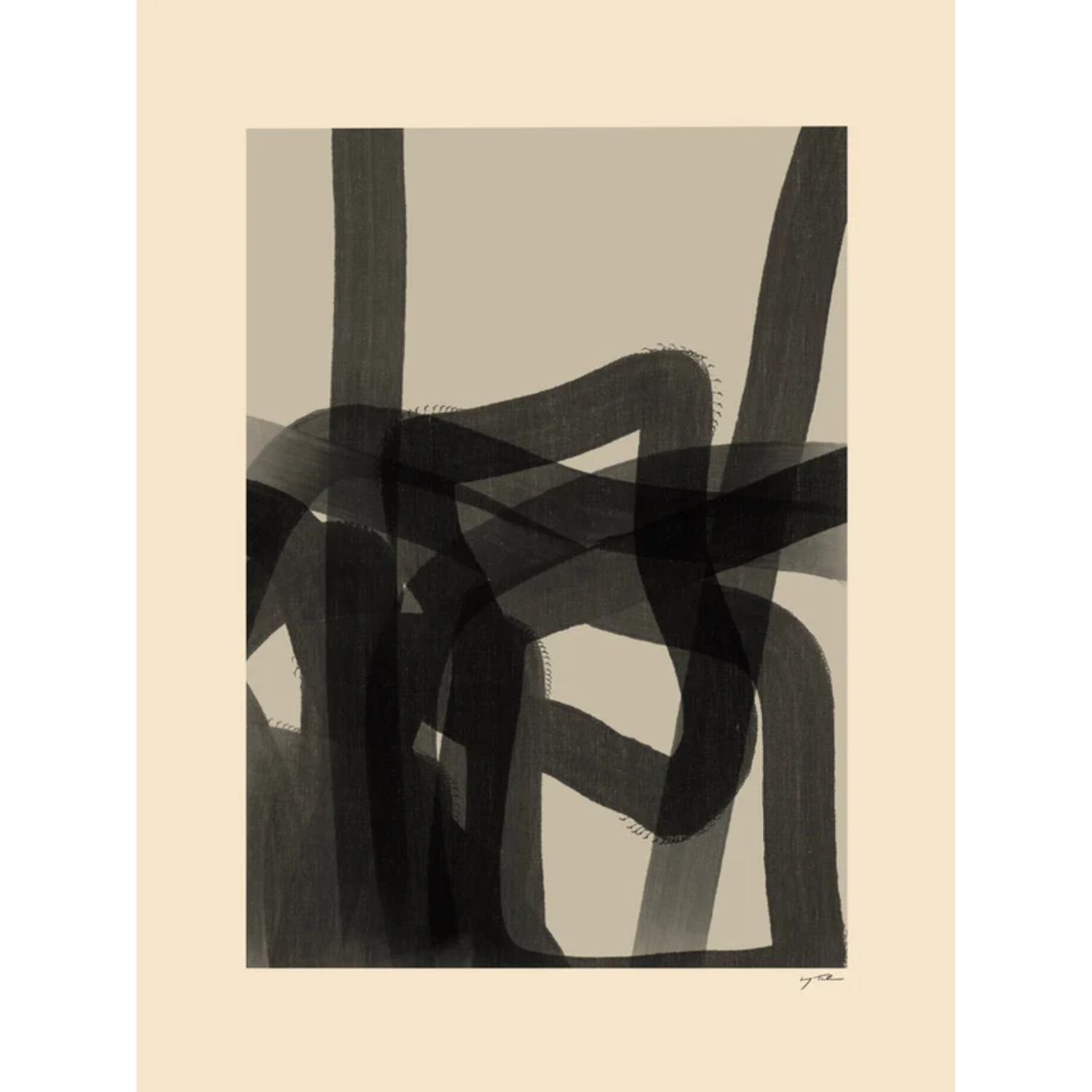 Poster by.taban x squarepaint Reeds 70x100