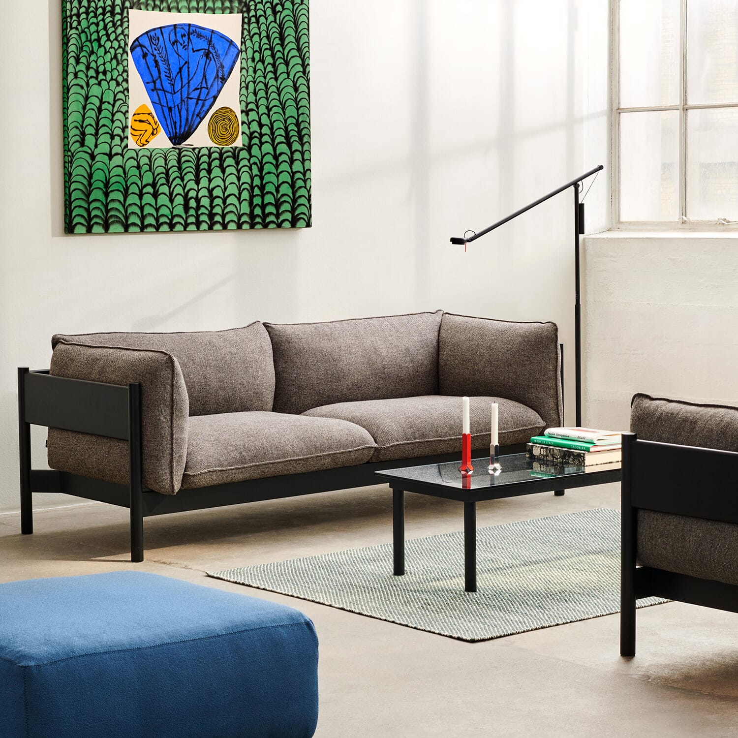 Sofabord Kofi sort 140x50 - Bilde 3