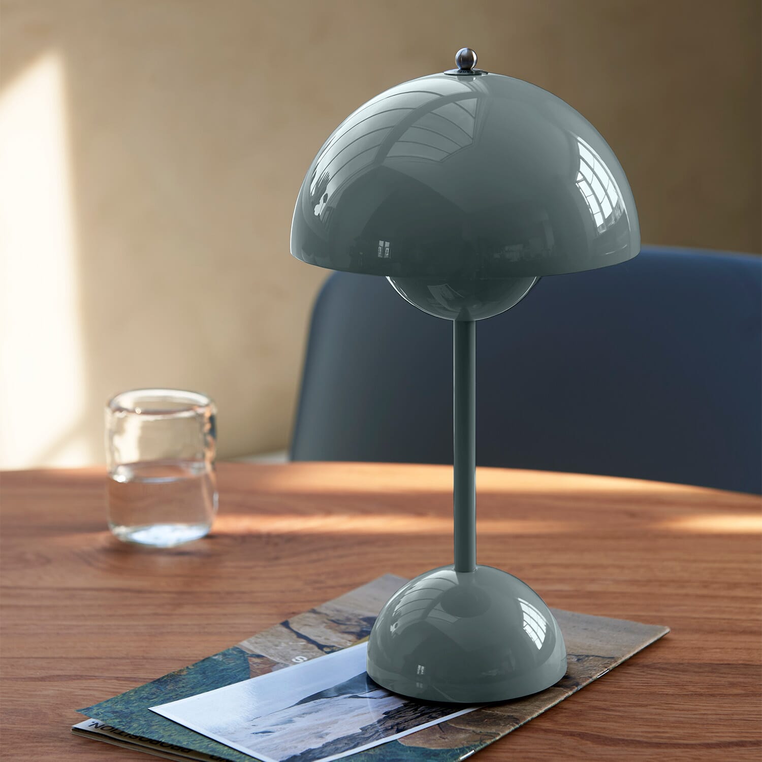 Flowerpot VP9 Oppladbar Lampe  Stone Blue - Bilde 3