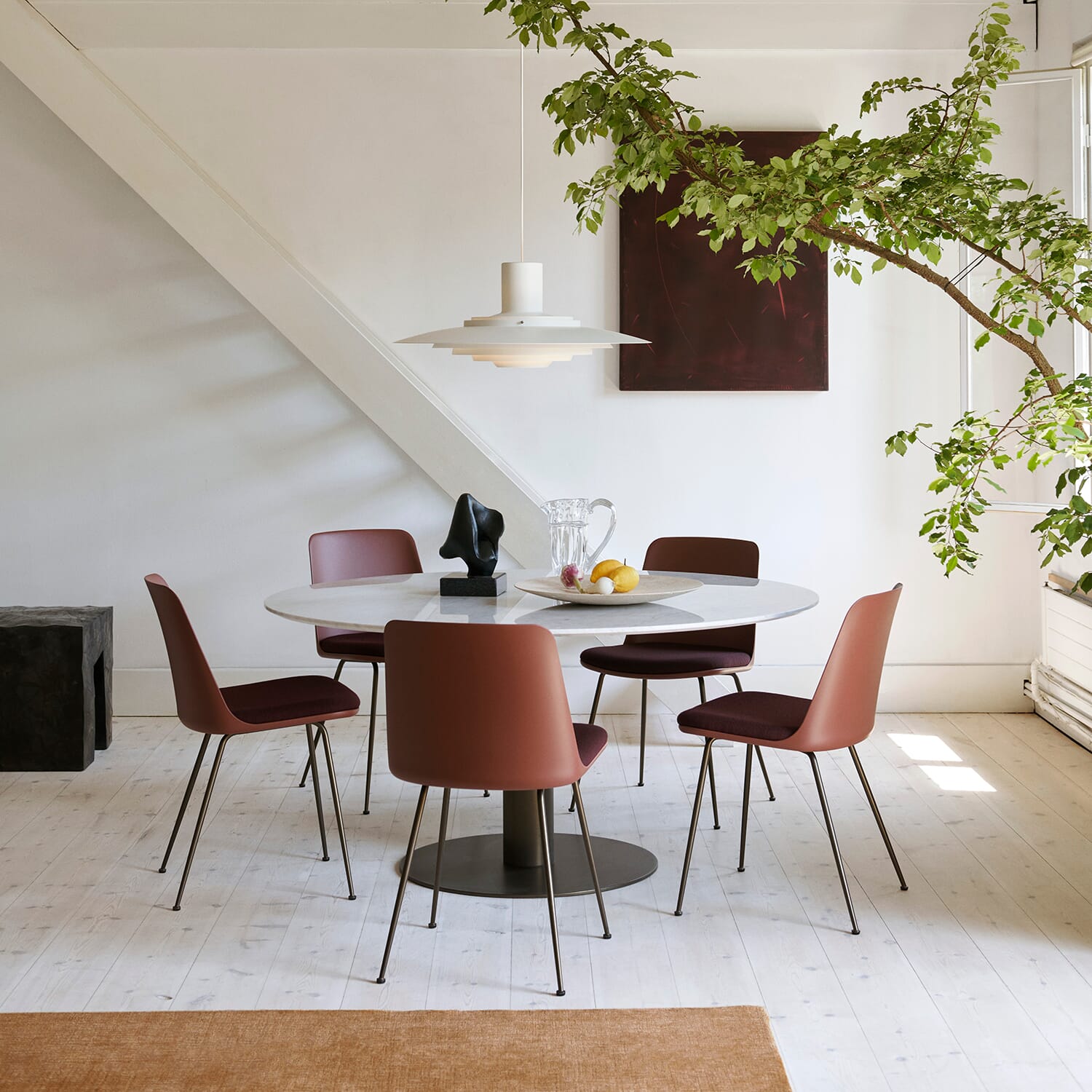 Spisestol Rely HW6 Beige Sand - Bilde 5