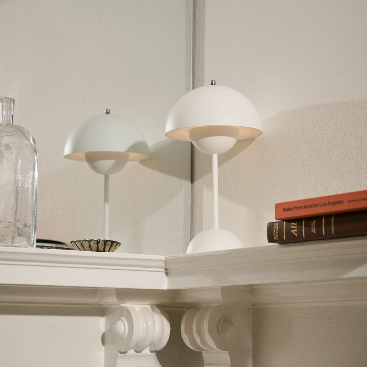 Flowerpot VP9 Oppladbar Lampe Matt Hvit - Bilde 3