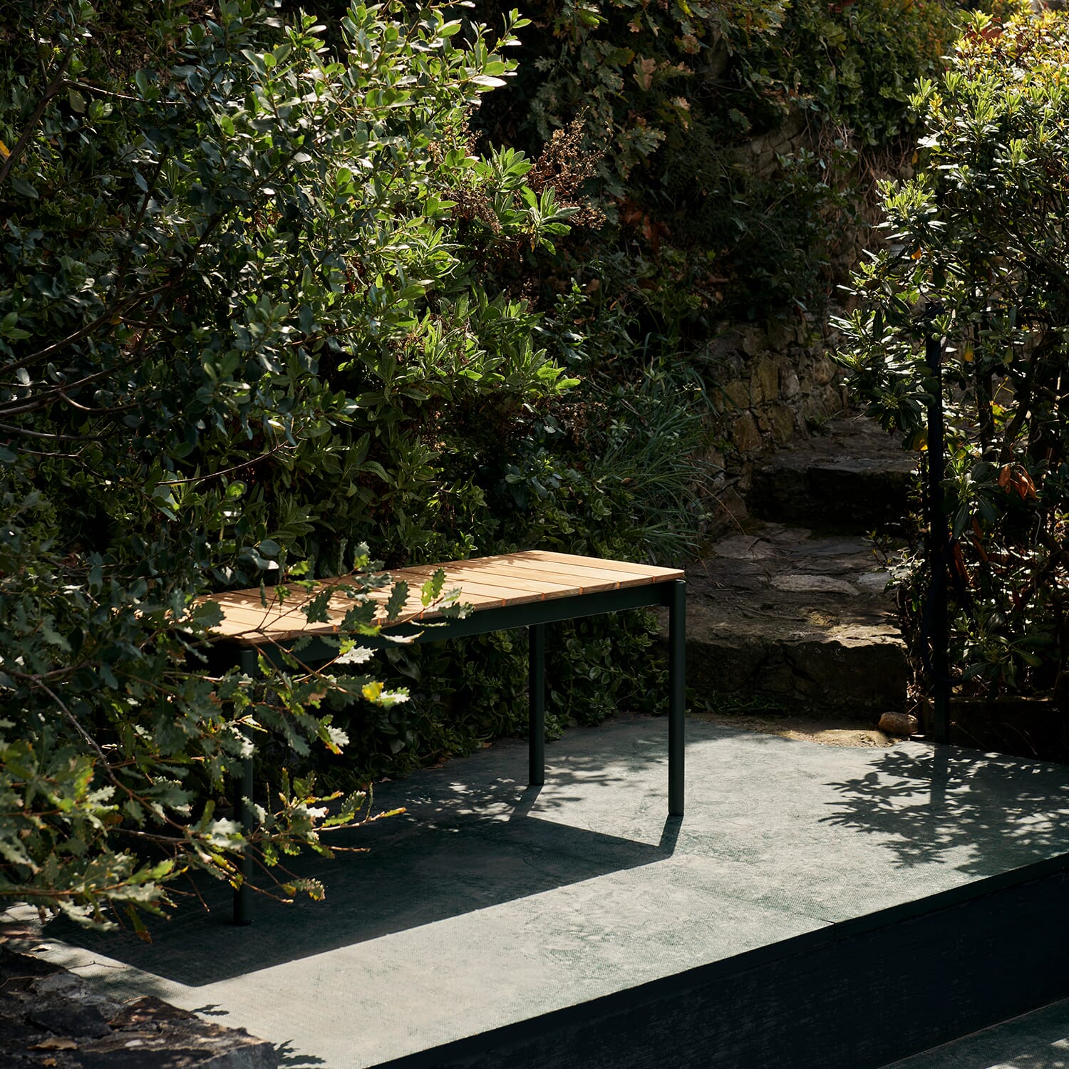 Ville Outdoor Bench AV28 Bronze Green - Bilde 4