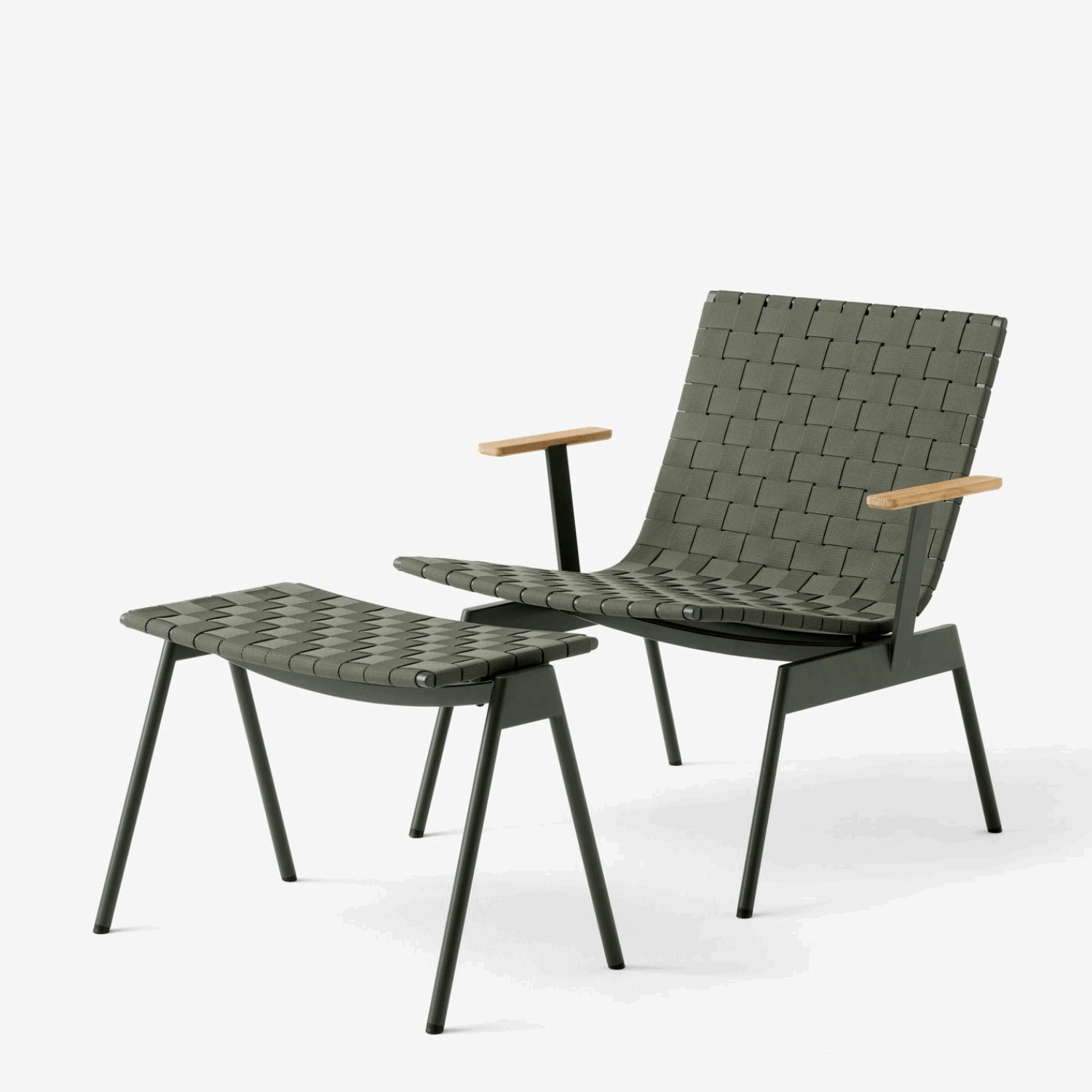 Ville Outdoor Footstool AV46 Bronze Green - Bilde 4