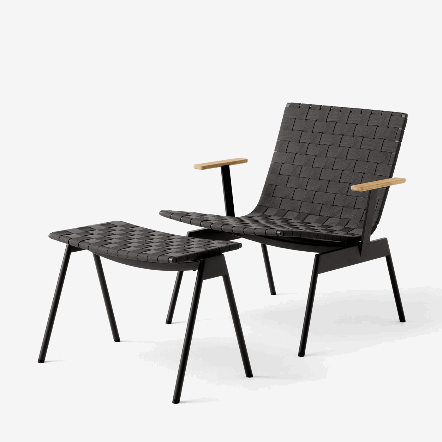 Ville Outdoor Footstool AV46 Warm Black - Bilde 4