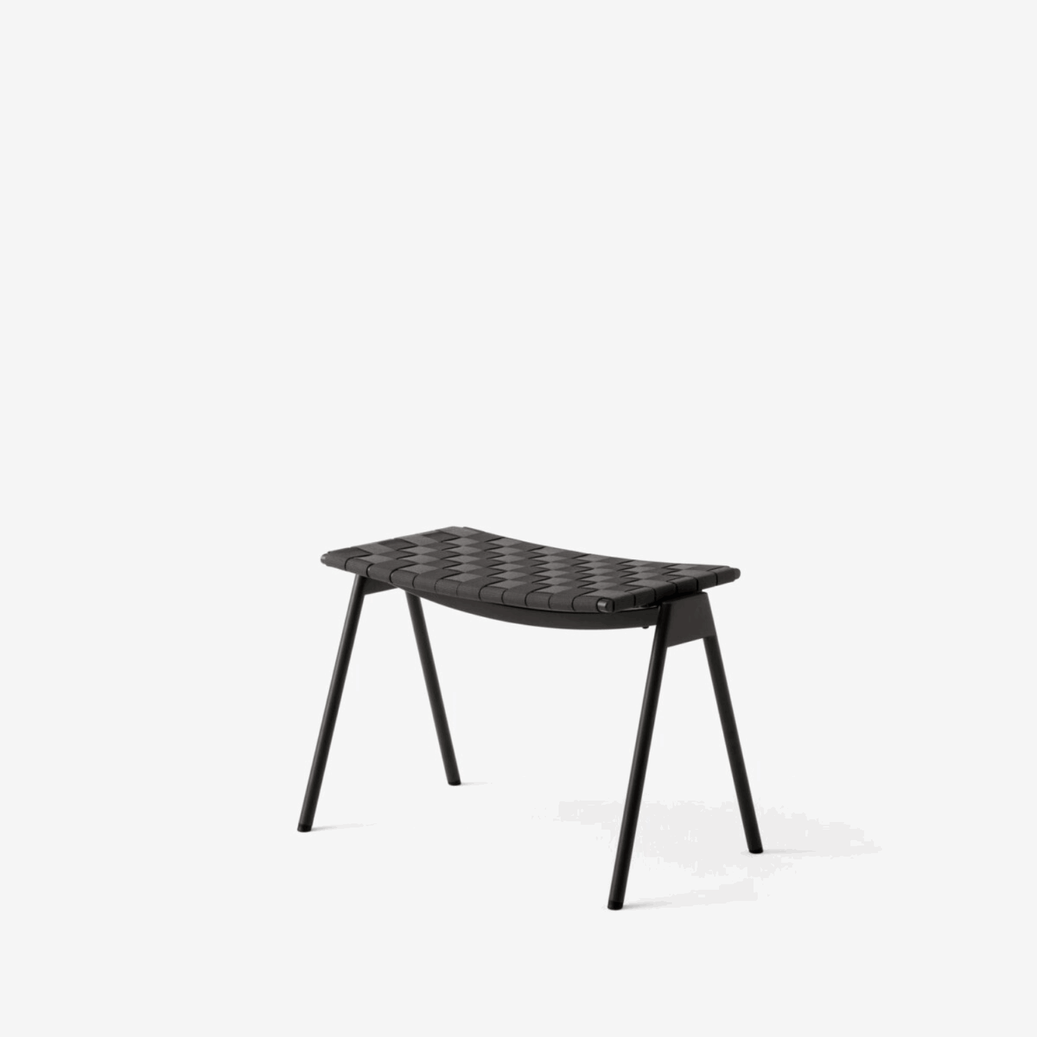 Ville Outdoor Footstool AV46 Warm Black - Hovedbilde
