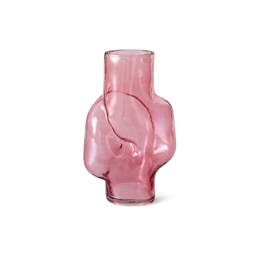 Gleam glass high vase, rose - Hovedbilde