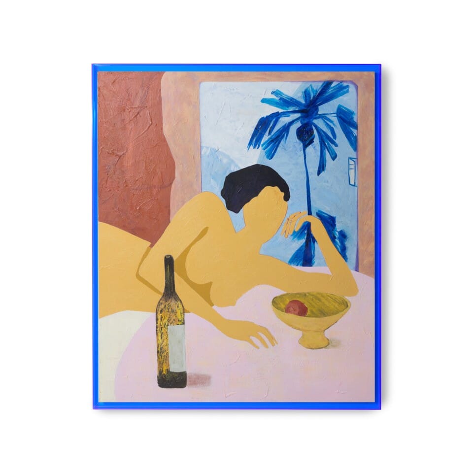 Maleri Catch my drift 107x127 - Hovedbilde