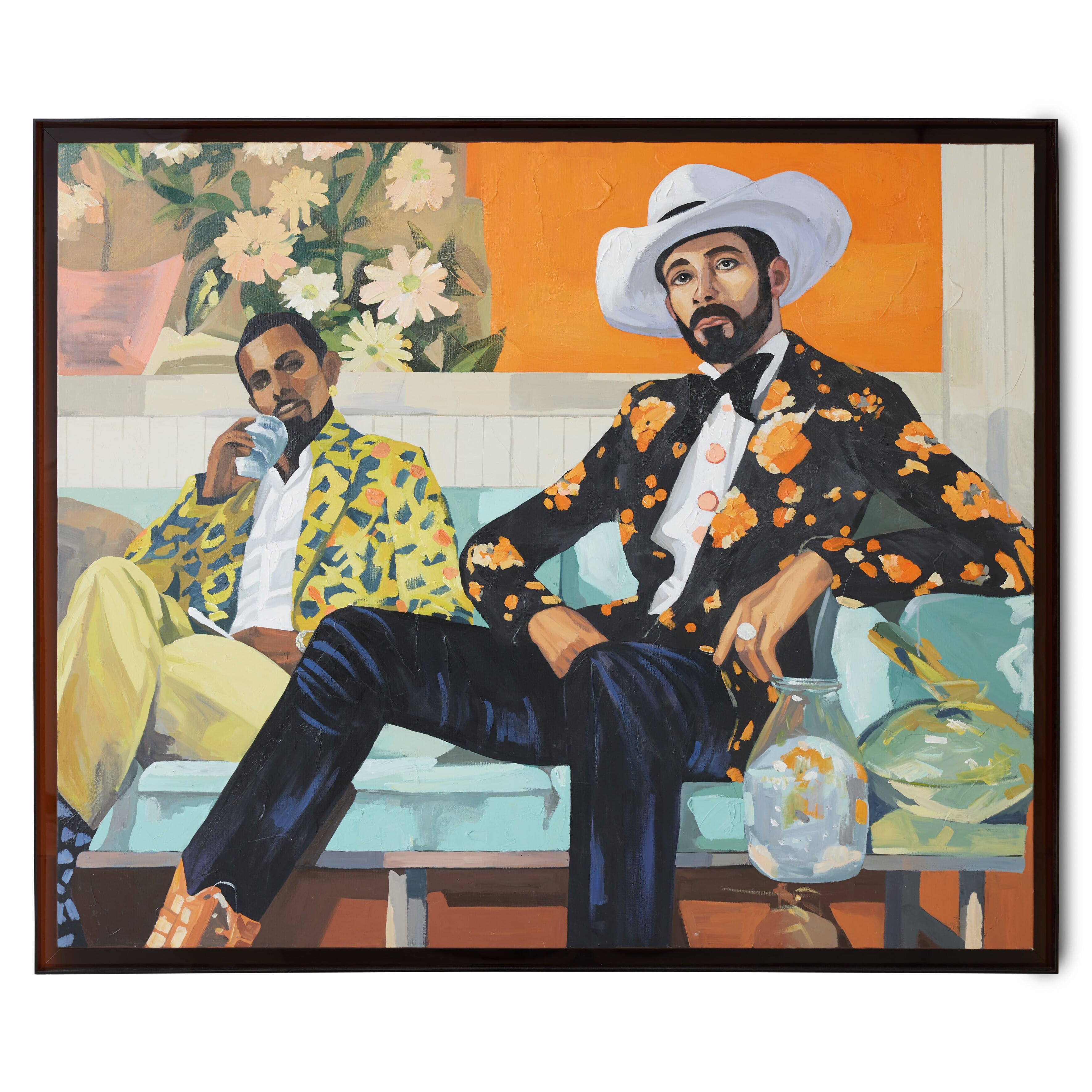 Maleri Saloon 127x152 - Hovedbilde