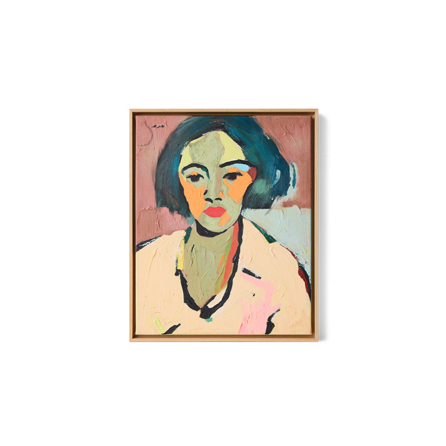 Maleri self-made 43x53