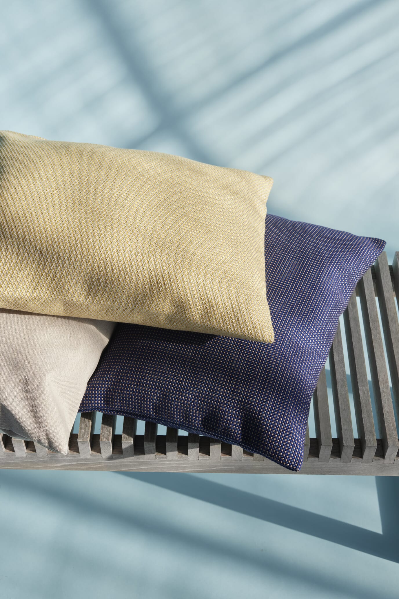 Barriere Utendørspute Dark Blue/Sand Checker 60x50 - Bilde 7